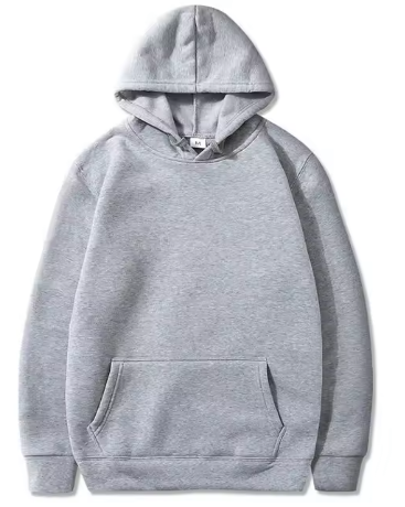 Unisex Solid Color Pocket Hoodies – Stylish Casual Pullovers for Fitness & Everyday Wear