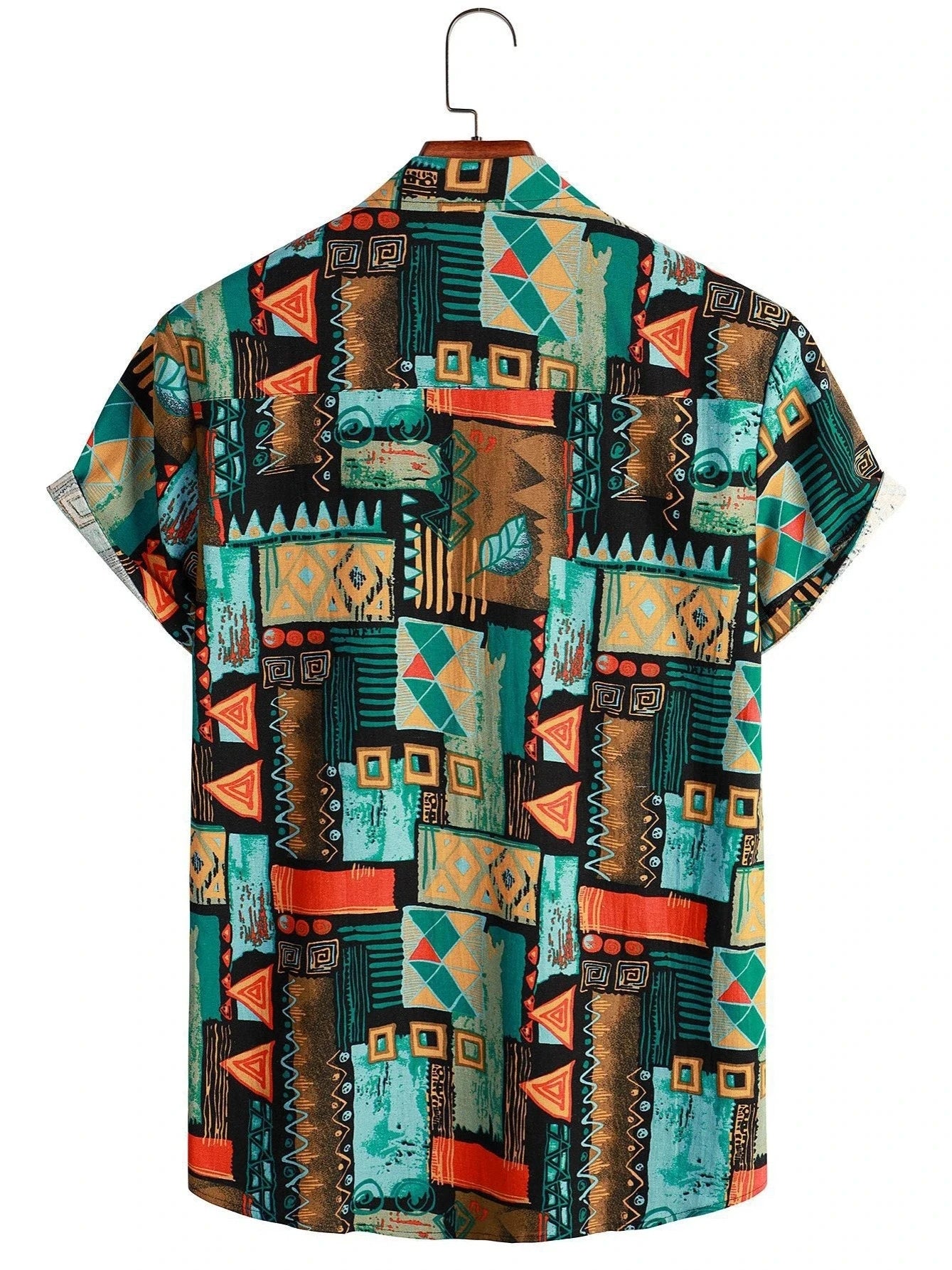 Retro Hawaiian Men's Shirt Delight