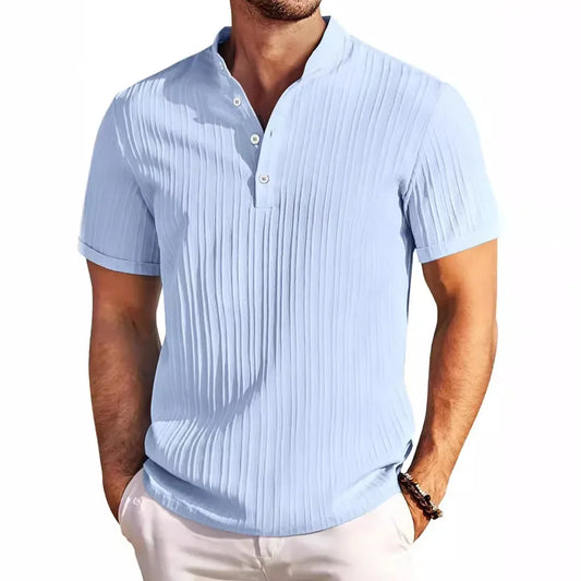 Summer Breeze Men's Striped Shirt