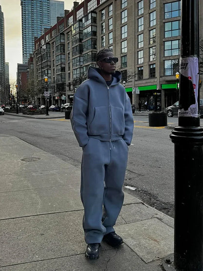 Casual Street Hoodie Tracksuit